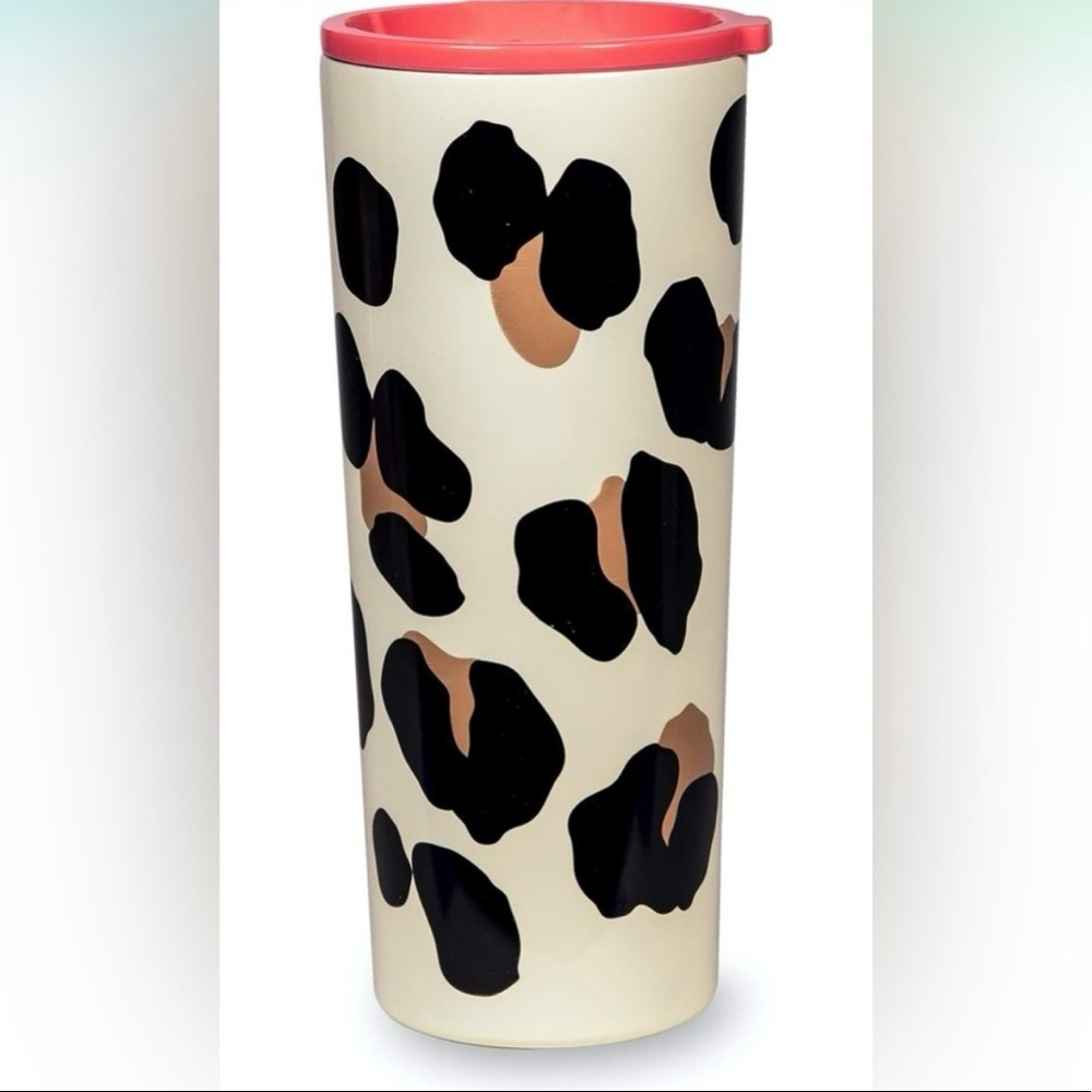Kate Spade Forest Feline Stainless Steel Tumbler